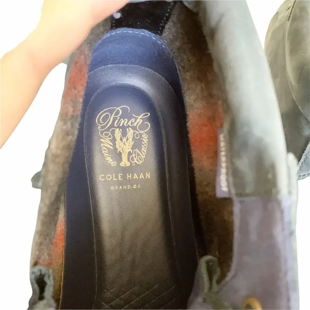 Cole Haan Blue Pinch Utility Chukka Boots NWOT